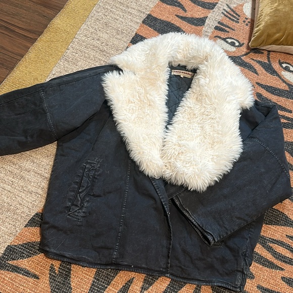 NWT Free People Georgia Teddy Jacket size Large - Picture 5 of 8